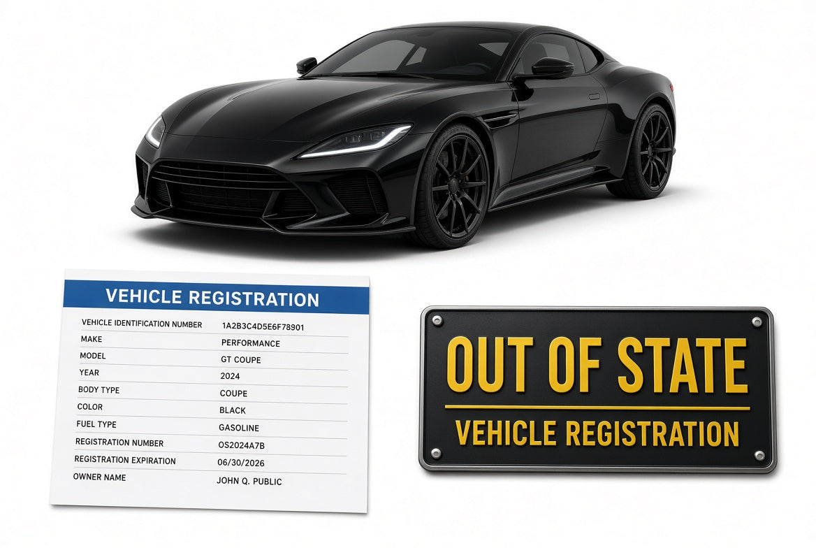 Out of State Vehicle Registration